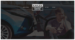 Desktop Screenshot of kahlercollision.com